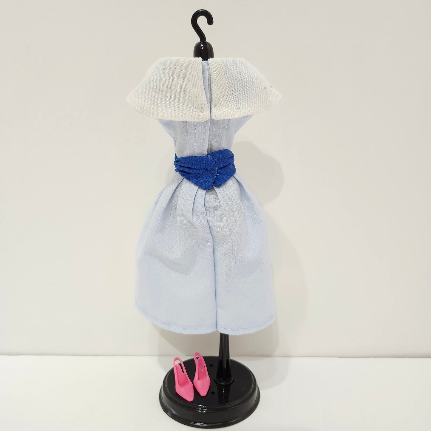 Blue Collared Dress for 11 1/2" fashion dolls