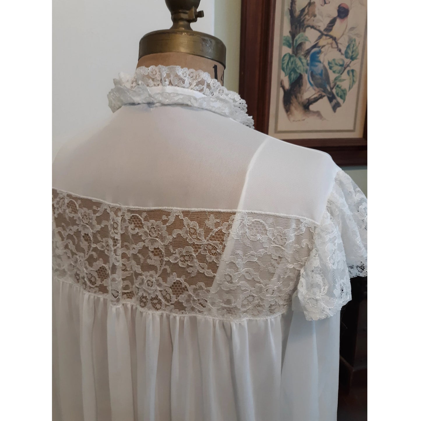 Vintage Nylon Nightgown and Robe