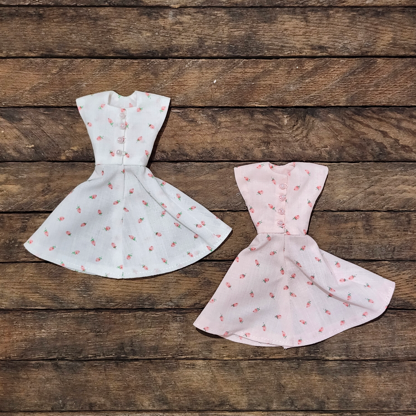 Rosebud Dress for 9" girl fashion dolls, choice