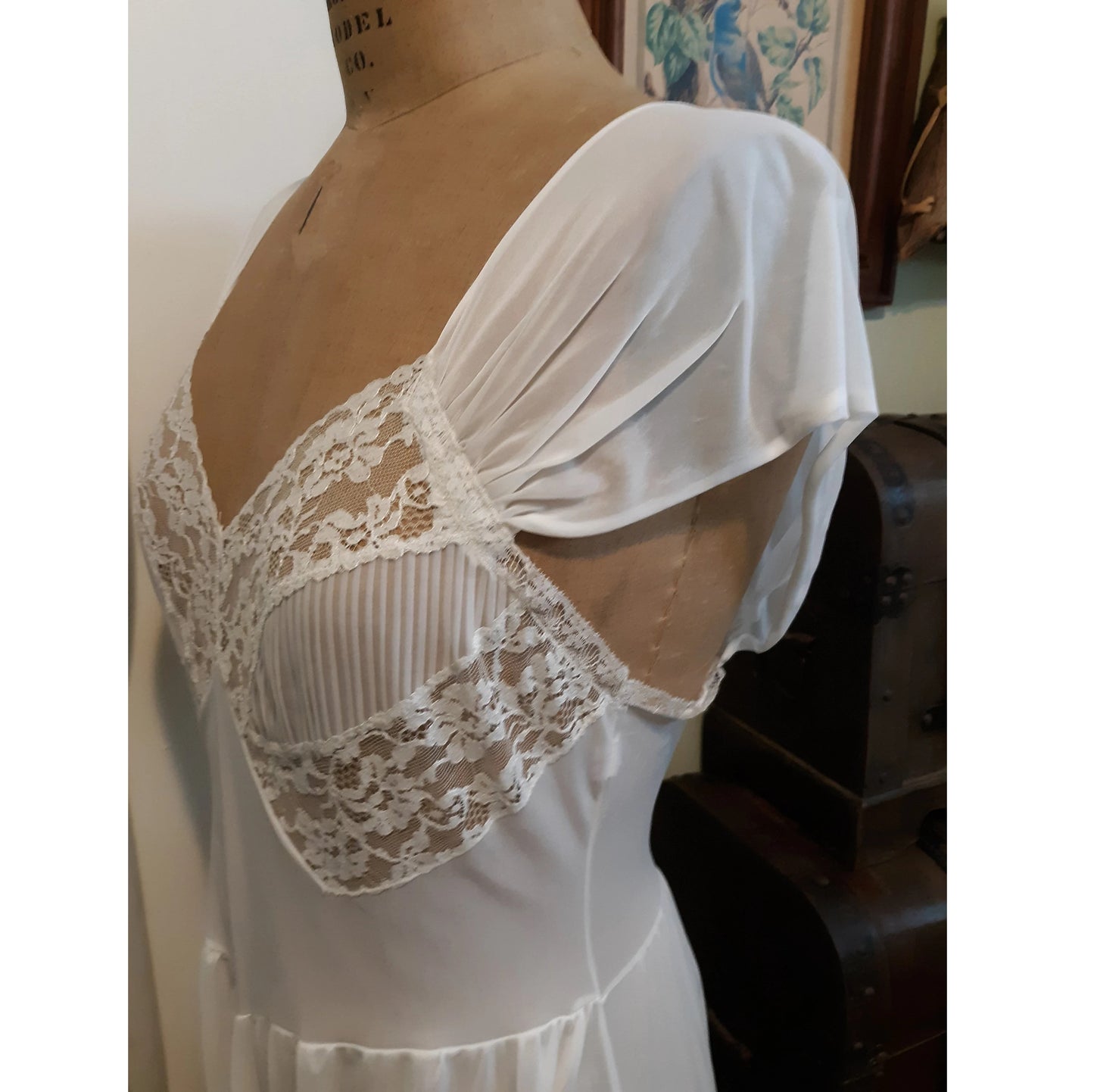 Vintage Nylon Nightgown and Robe