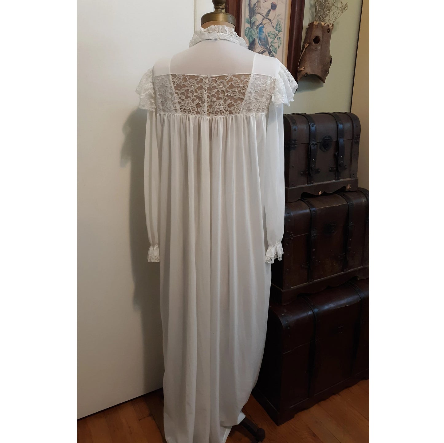 Vintage Nylon Nightgown and Robe
