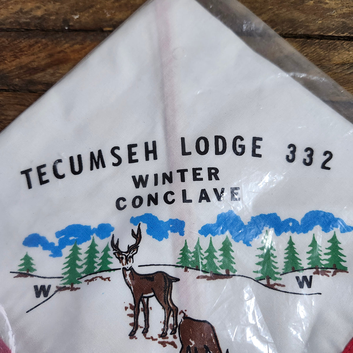 Tecumseh Lodge 1967 Boy Scout Scarf