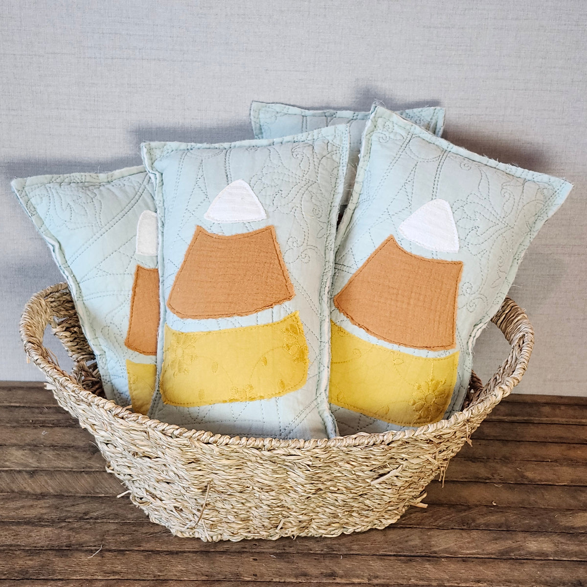 Candy Corn Pillow