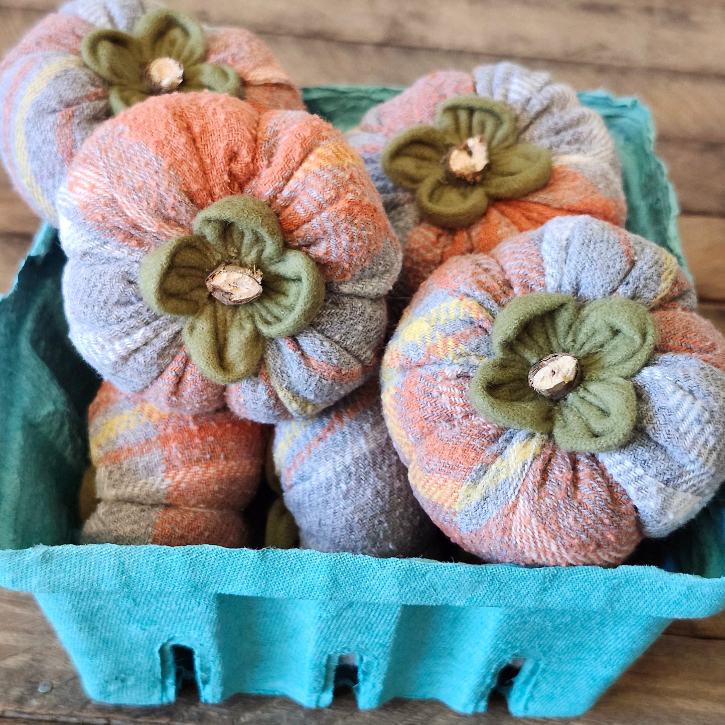 Handmade Flannel Persimmon
