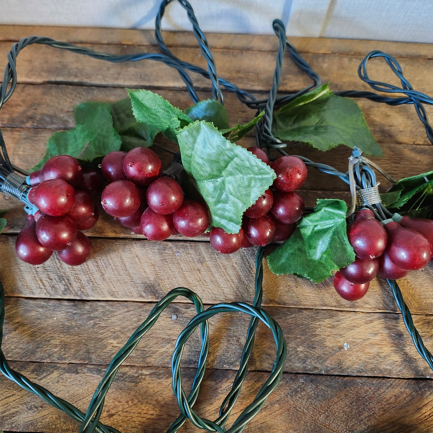 Grapes Vintage String Lights
