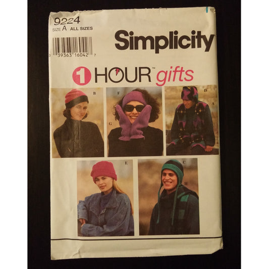 Simplicity 9224 (All Sizes) misses', men's, or teens' outerwear separates pattern, uncut