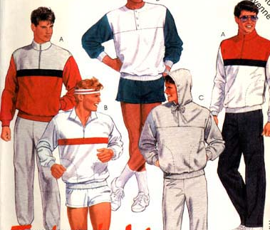 HCC #67 PDF Pattern for 12" male fashion doll, mix and match casual wear