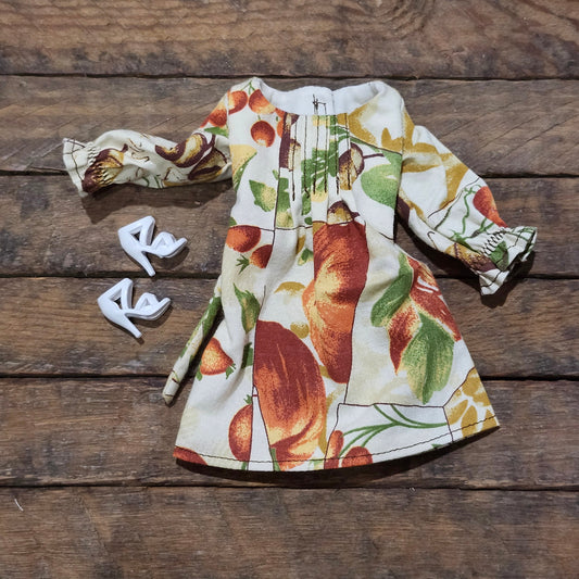 Autumn Dress for 11 1/2" female fashion dolls