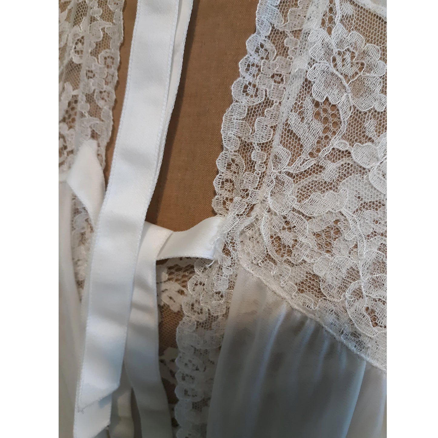 Vintage Nylon Nightgown and Robe