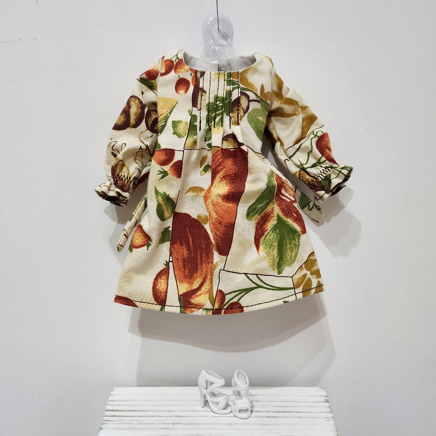 Autumn Dress for 11 1/2" female fashion dolls