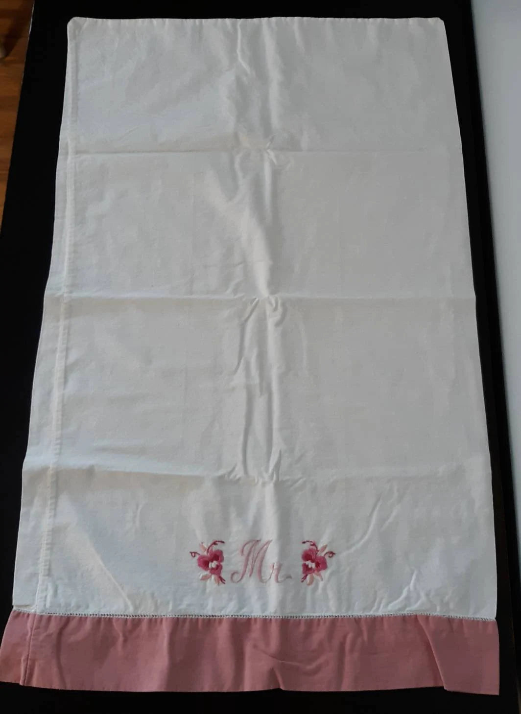 Mr. and Mrs. Pillowcase Set