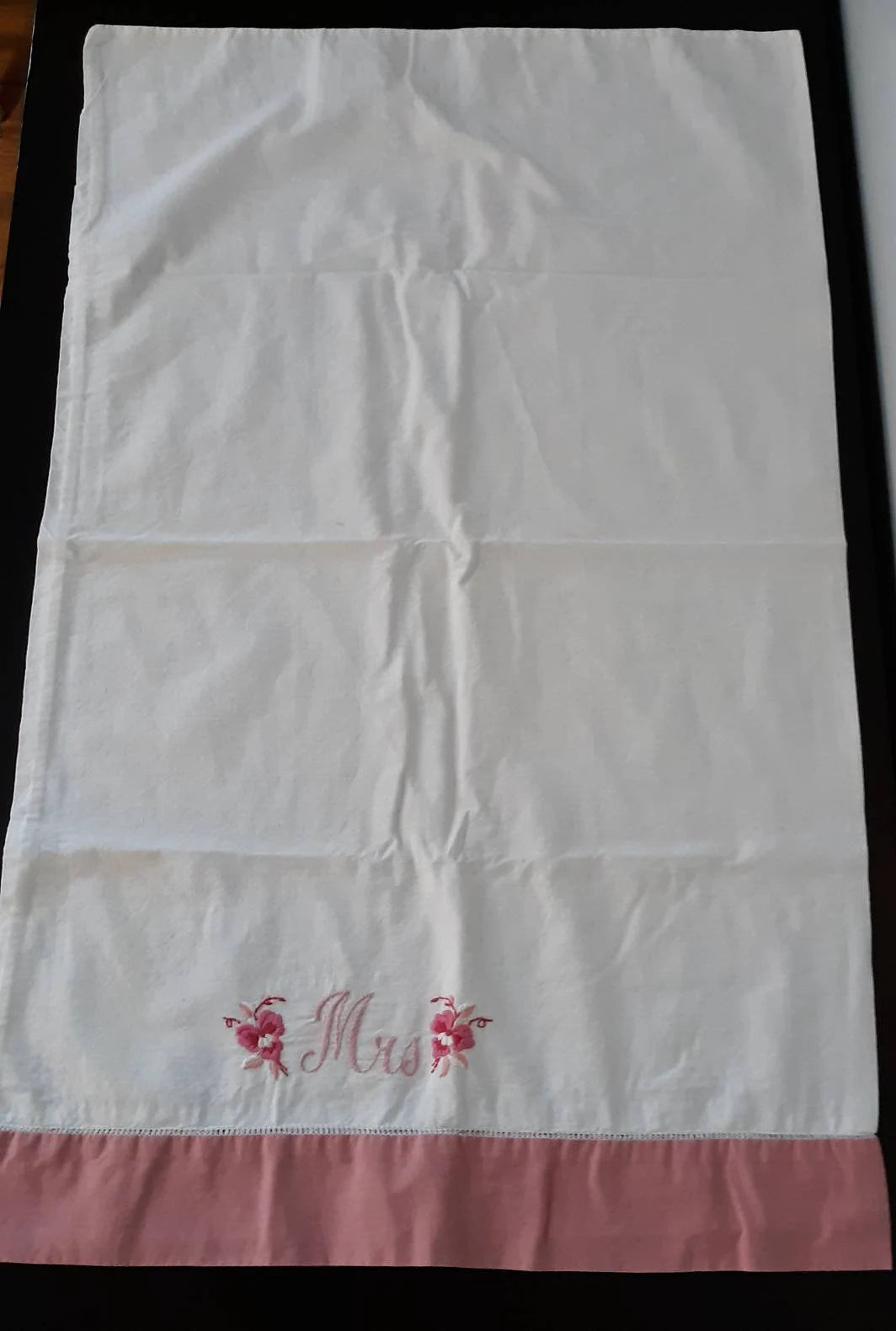 Mr. and Mrs. Pillowcase Set