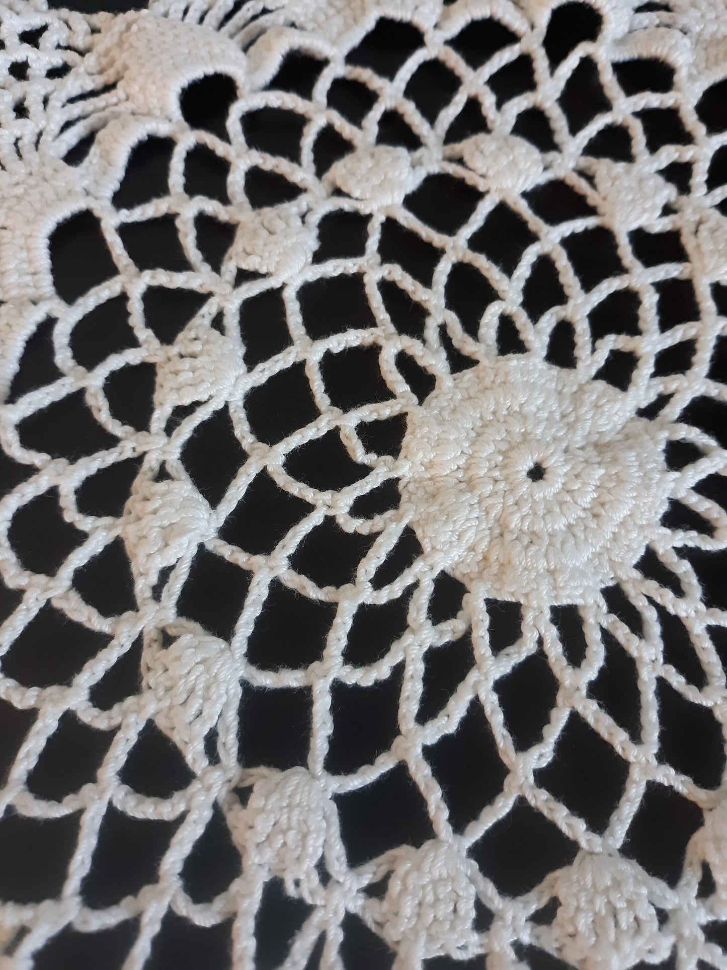Vintage Round (12") Doilies, Set of 2