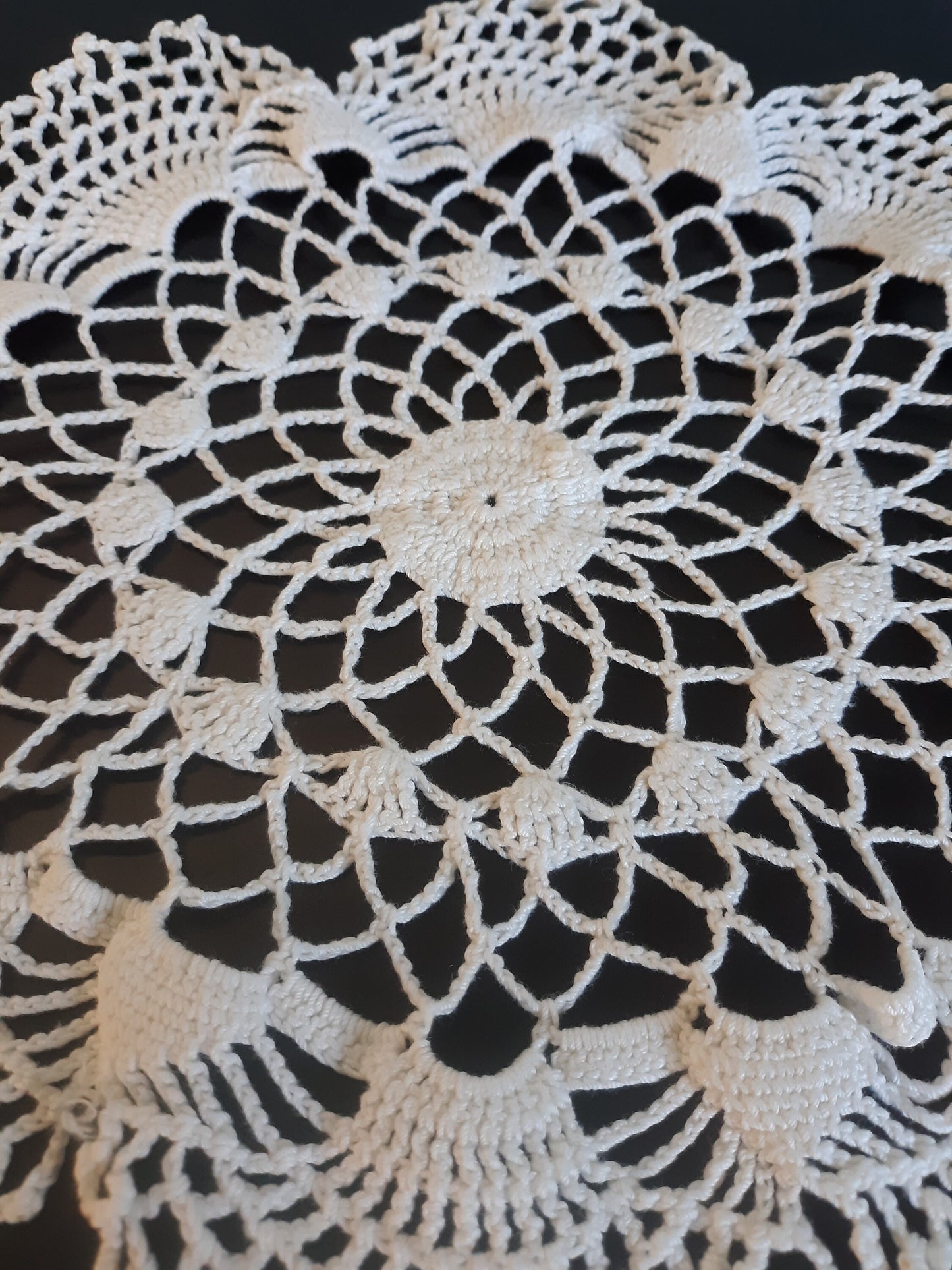 Vintage Round (12") Doilies, Set of 2