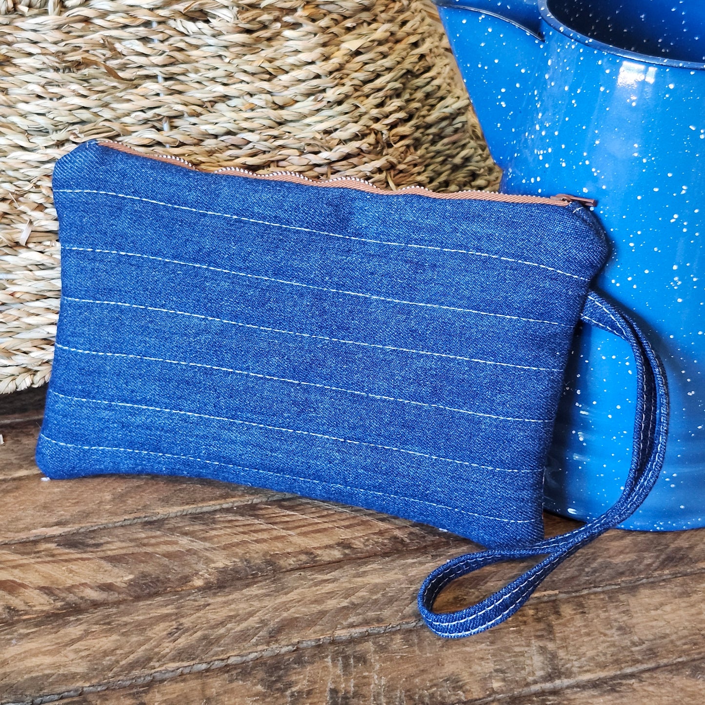 Red White and Blue Patriotic Flag Pouch