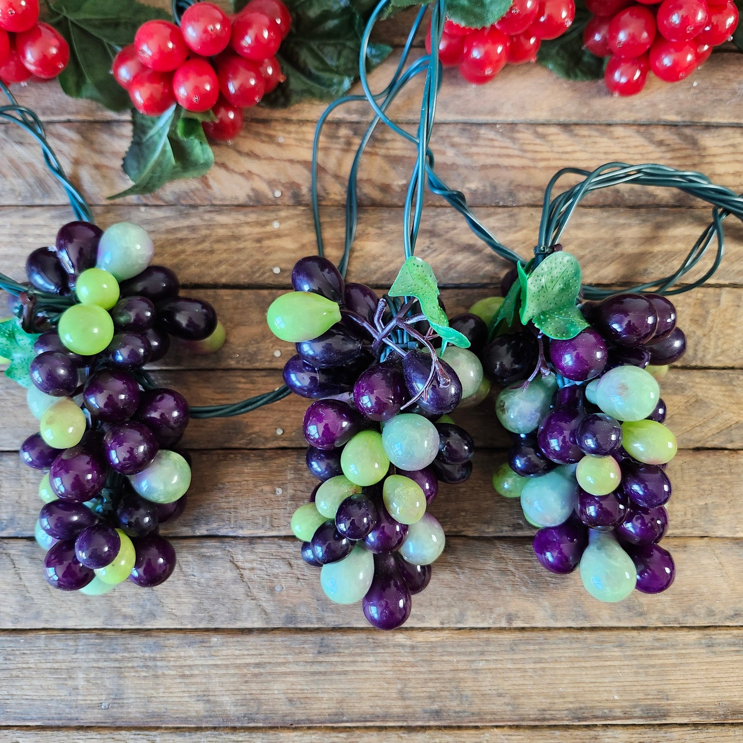 Grapes Vintage String Lights