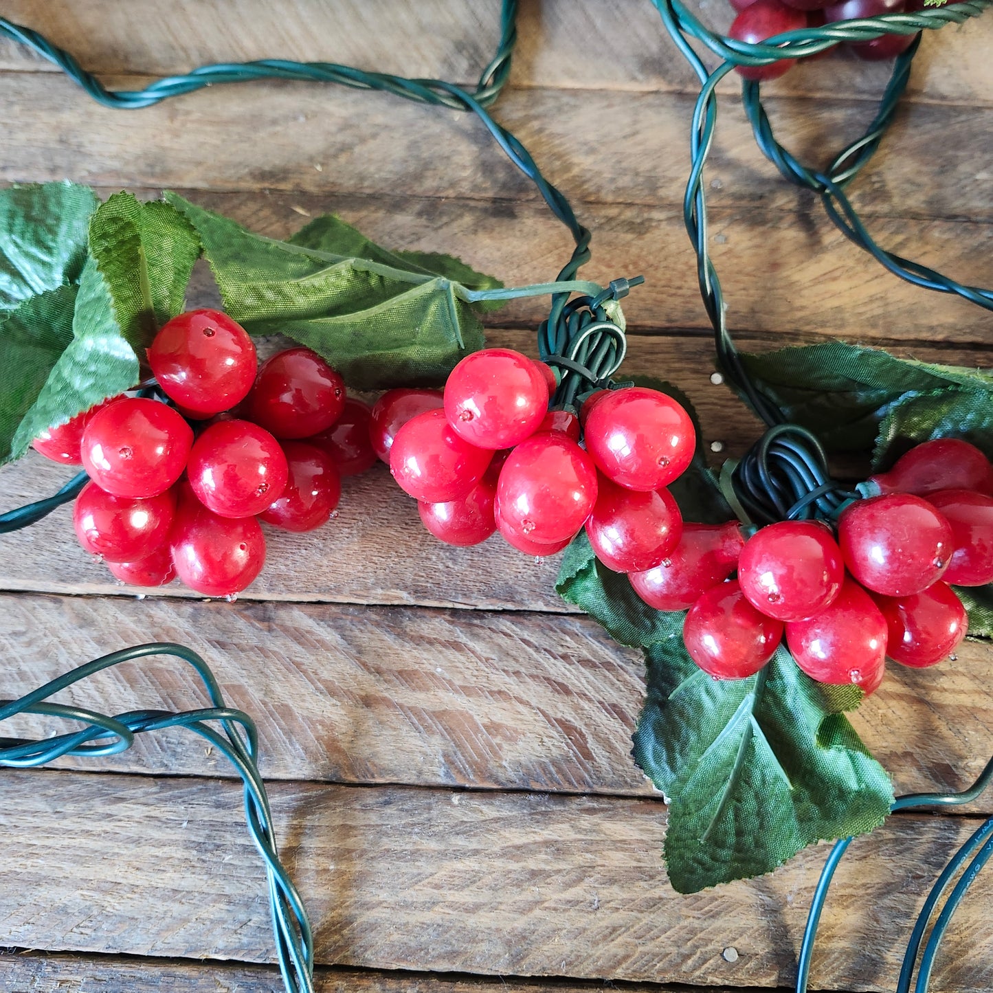 Grapes Vintage String Lights
