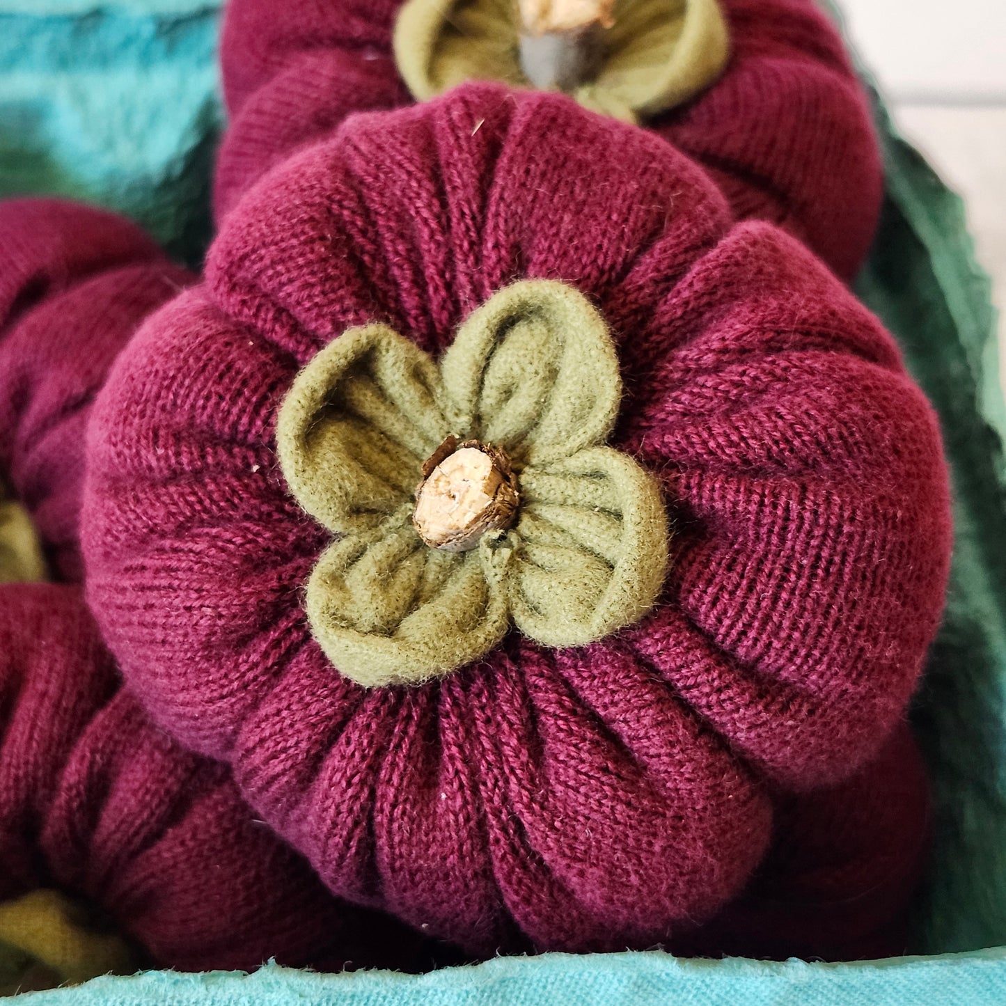 Handmade Sweater Persimmon