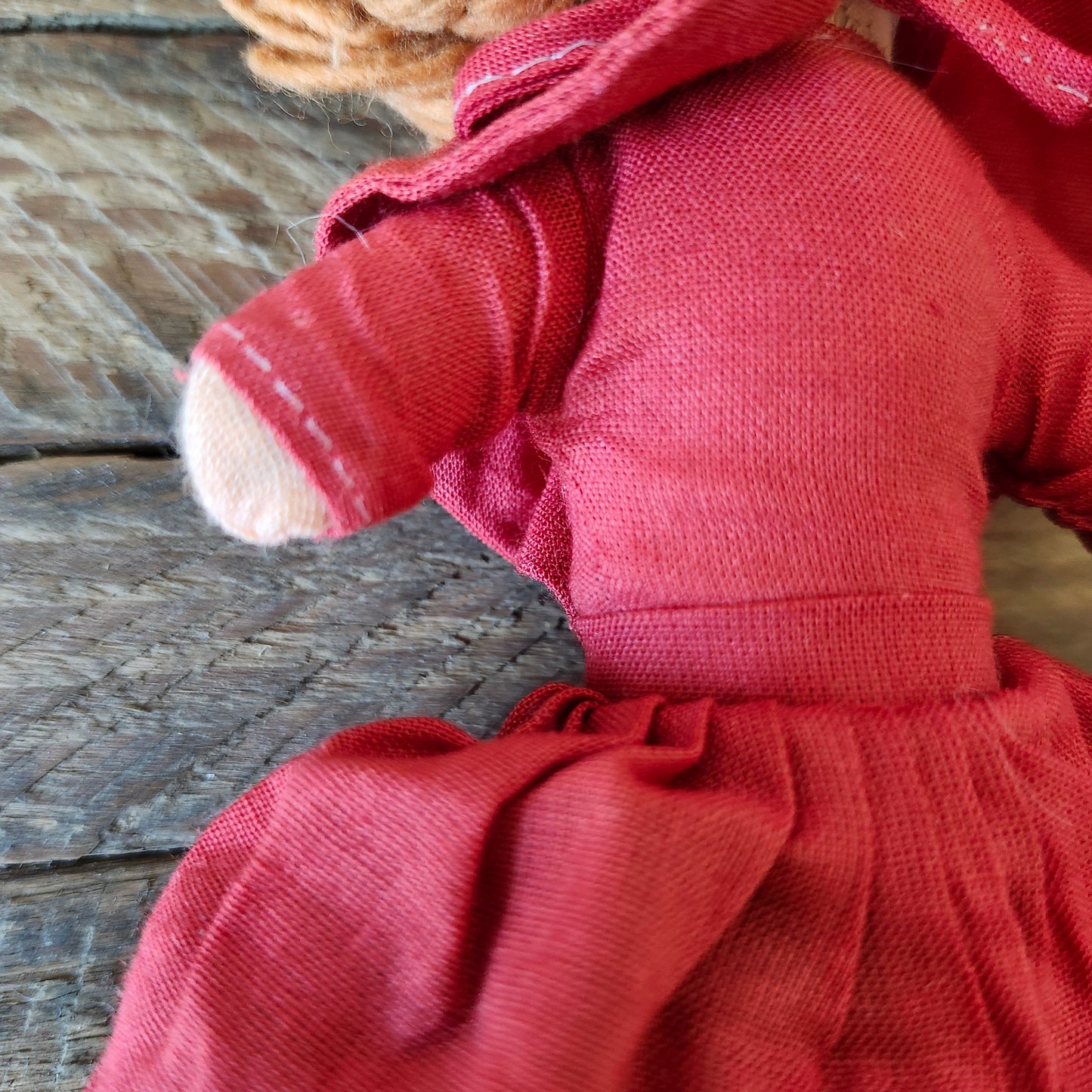 Little Red Riding Hood, Grandma, Big Bad Wolf, Three in One Topsy Turvy Doll