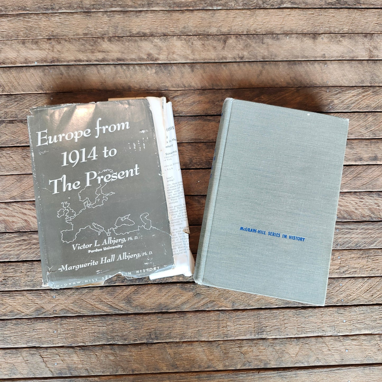 Europe from 1914 to the Present by Victor L. Albjerg and Marguerite Hall Albjerg