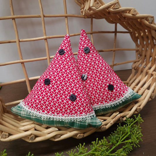 Watermelon Slice Bowl Filler, Ornie, Shelf Tuck