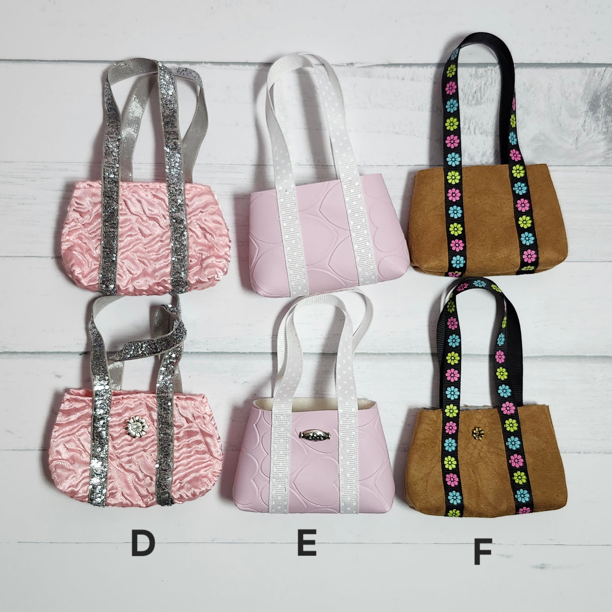 Weekend Tote or Duffle Bag for 1:6 fashion dolls