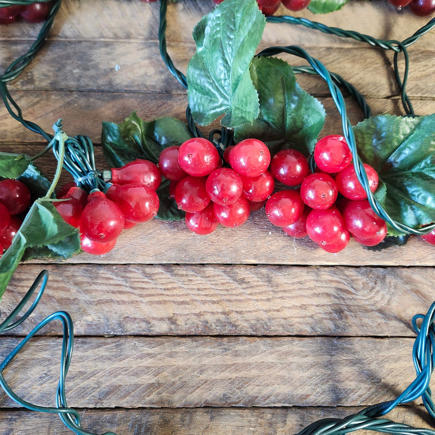 Grapes Vintage String Lights