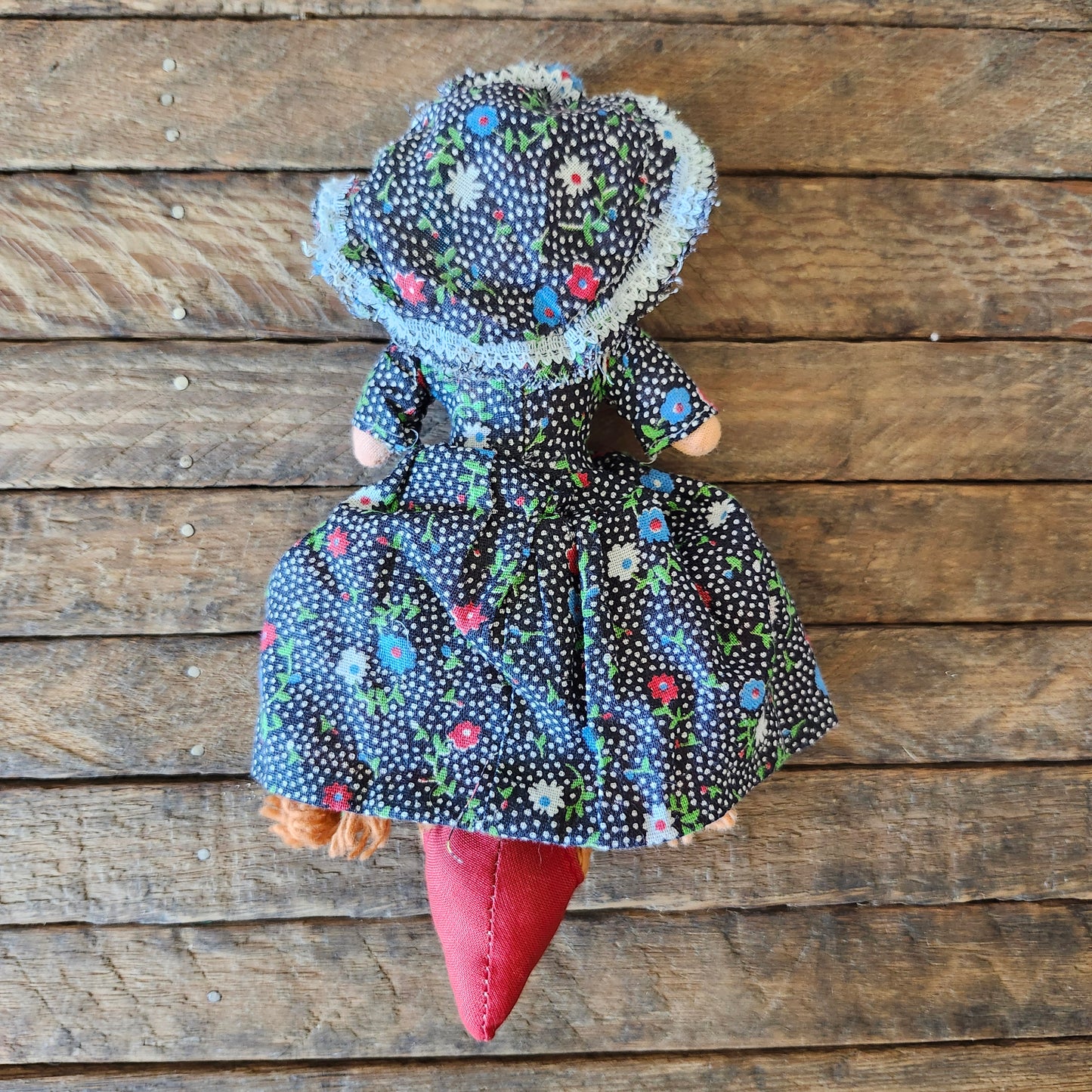 Little Red Riding Hood, Grandma, Big Bad Wolf, Three in One Topsy Turvy Doll
