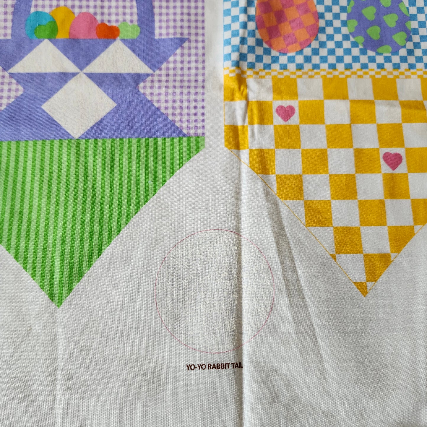 Easter Vest Cut and Sew Panel