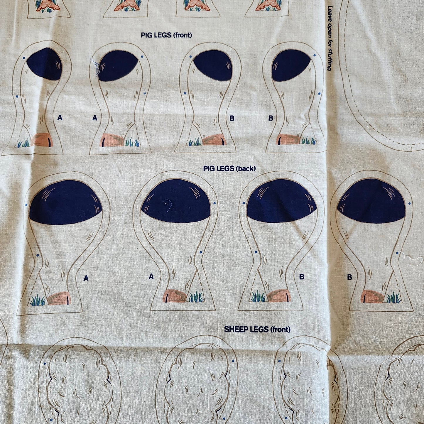 Stack-A-Mals Cut and Sew Panel