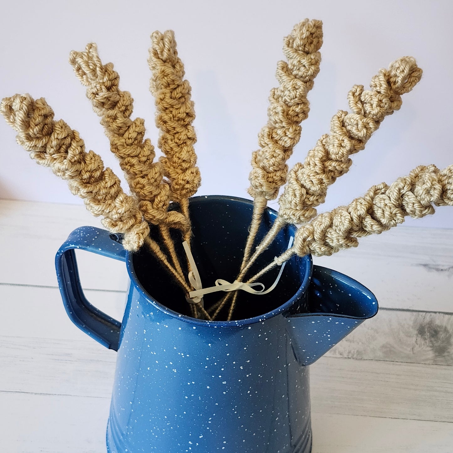 Crochet Wheat Stems set of 3