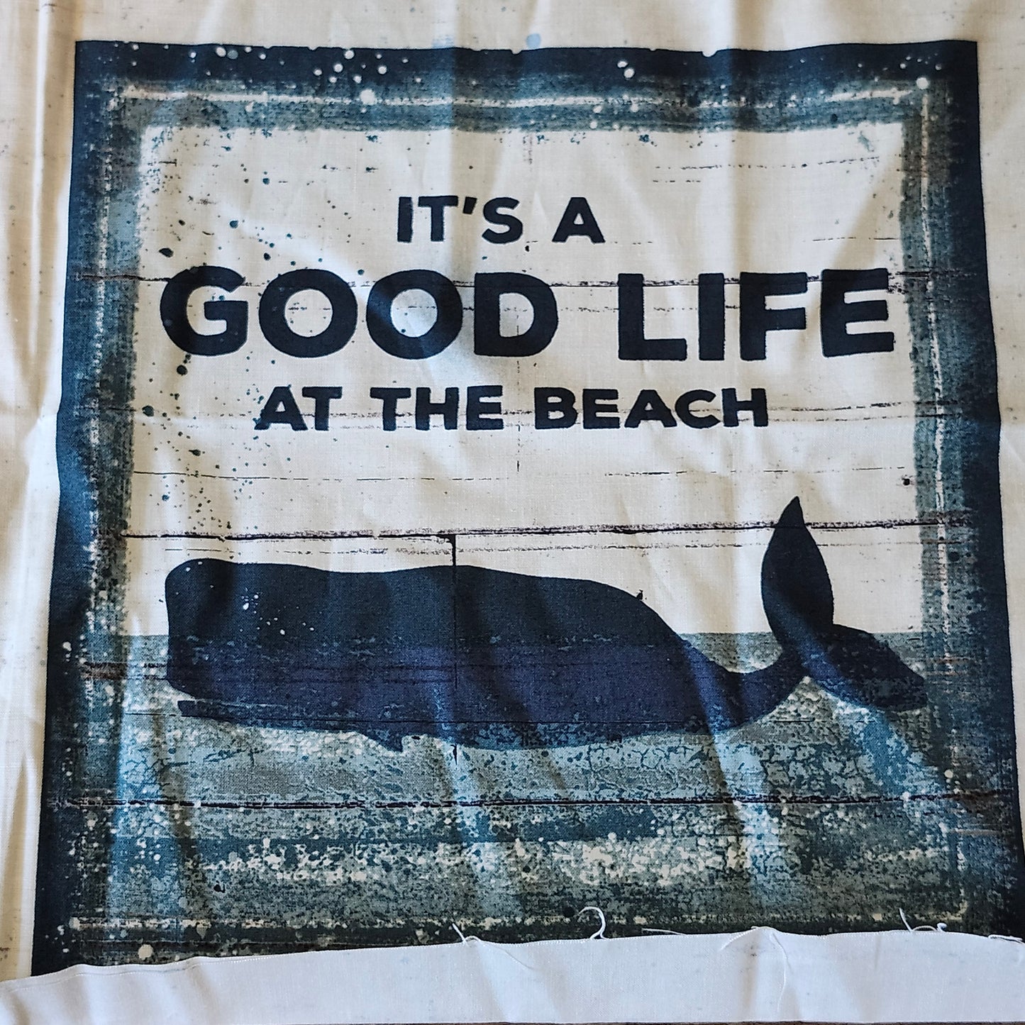 Beach House Cut and Sew Panel