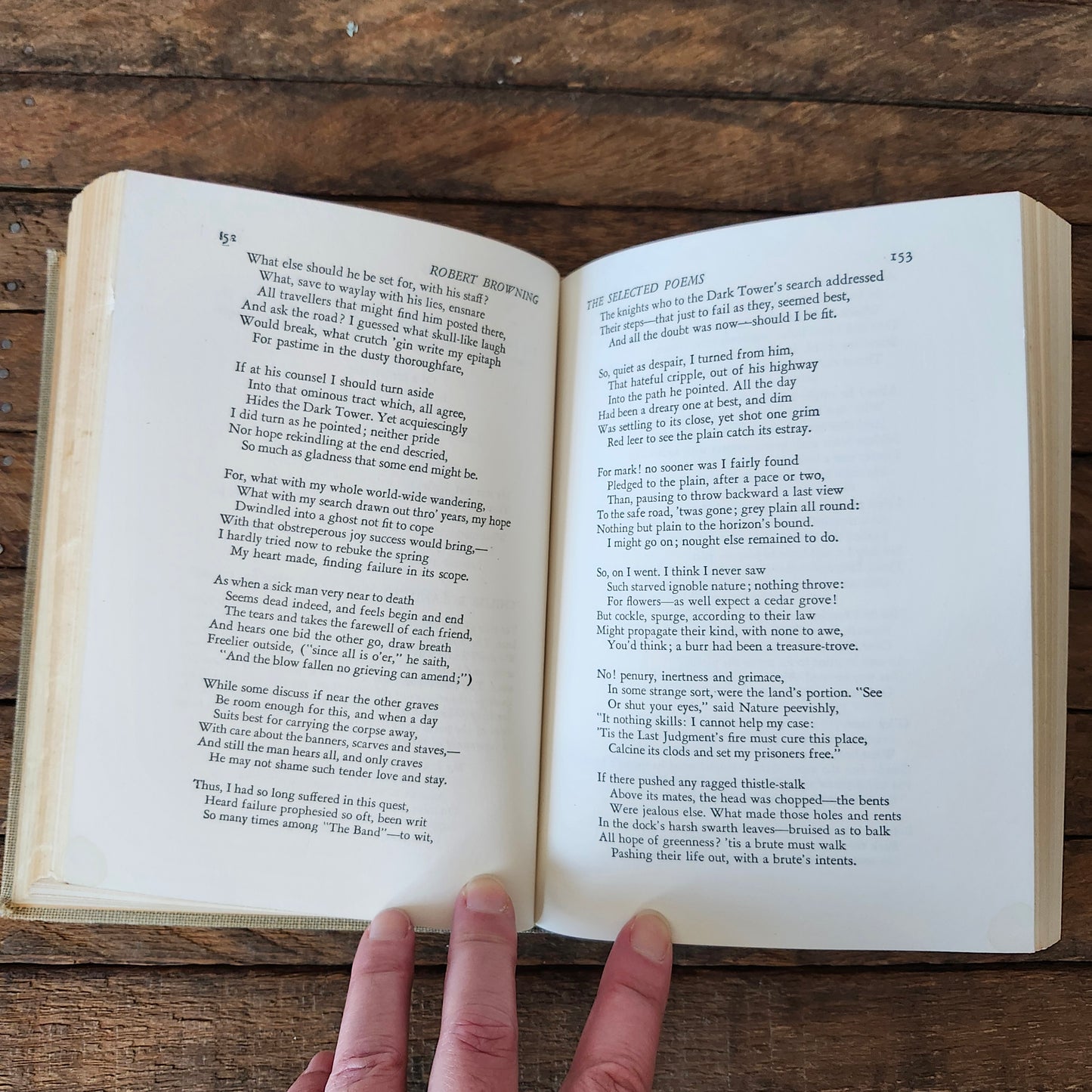 Selected Poems of Robert Browning 1942