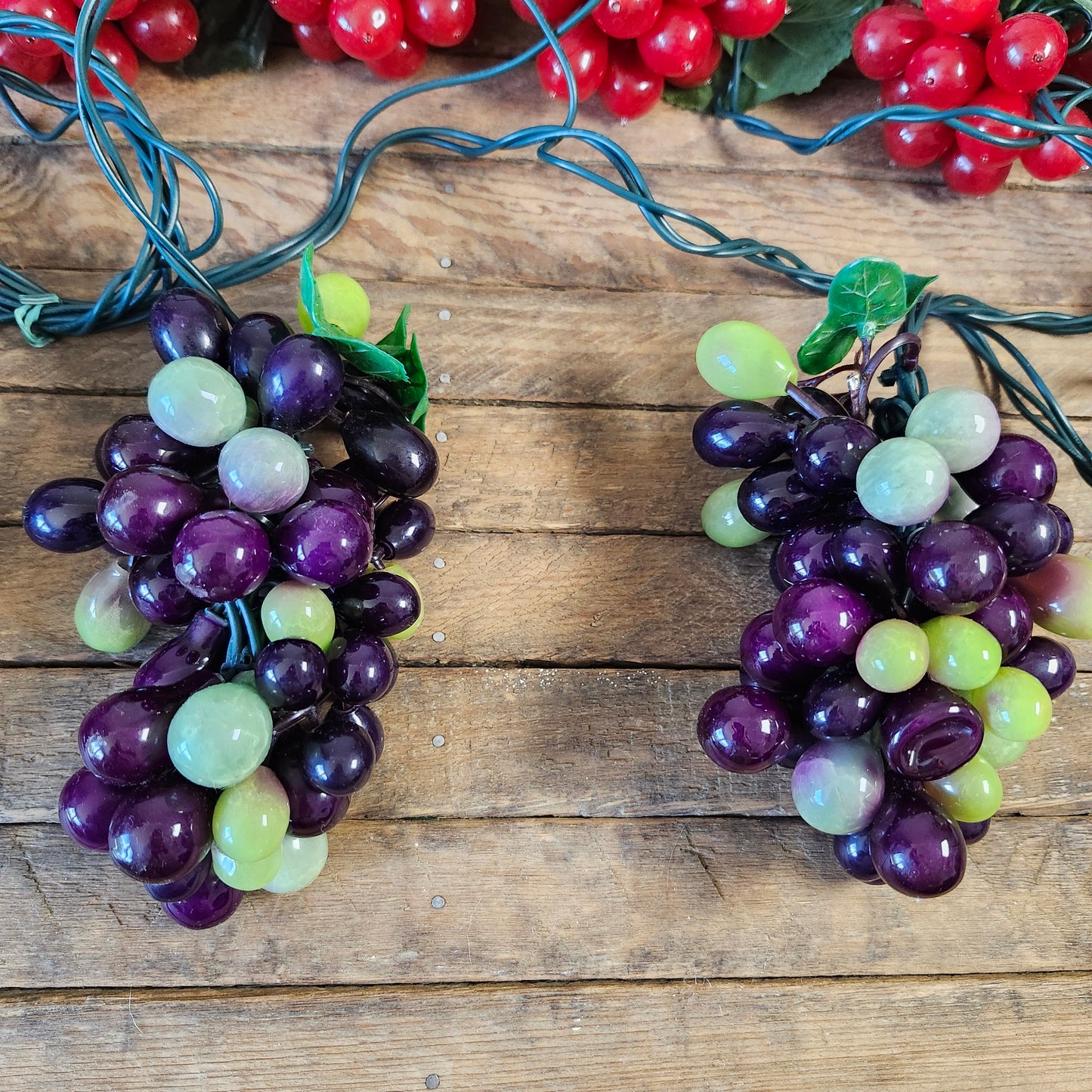 Grapes Vintage String Lights
