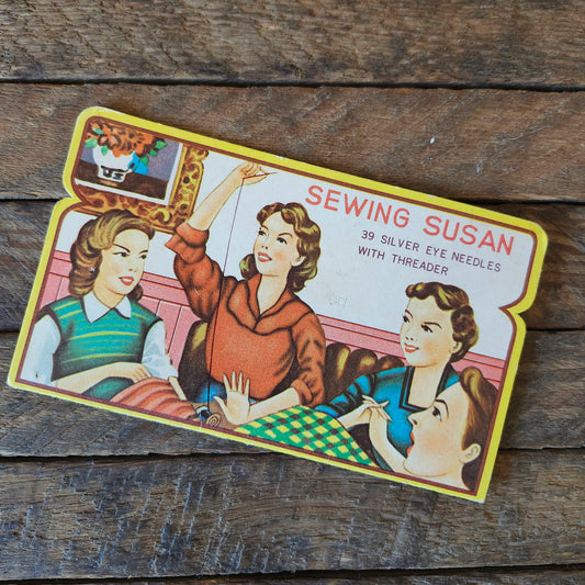 Sewing Susan Vintage Needle Book