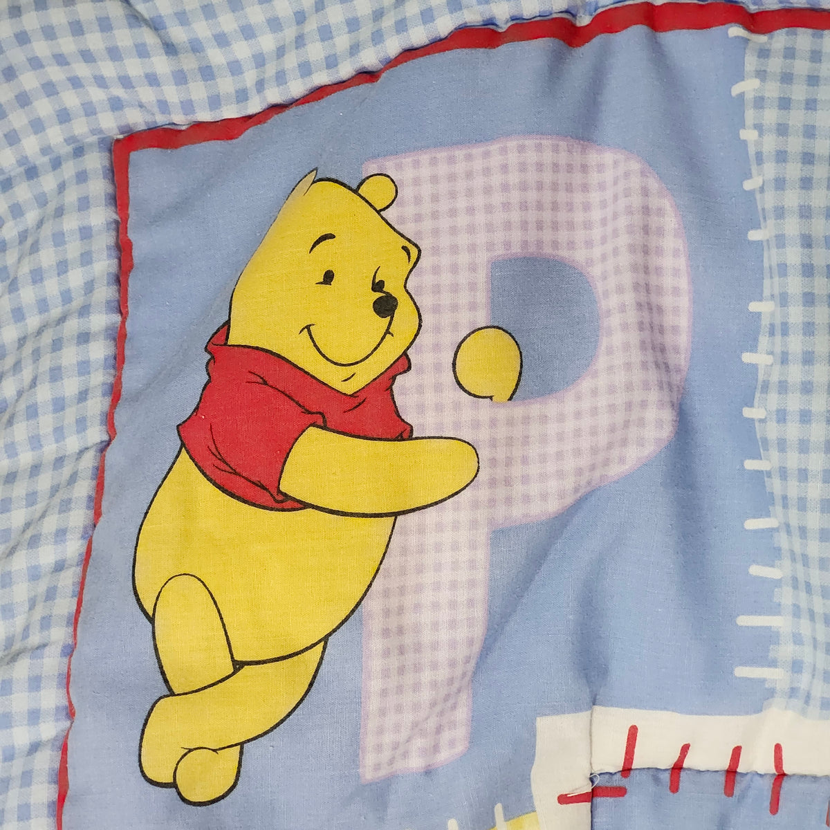 Vintage Pooh Baby Quilt
