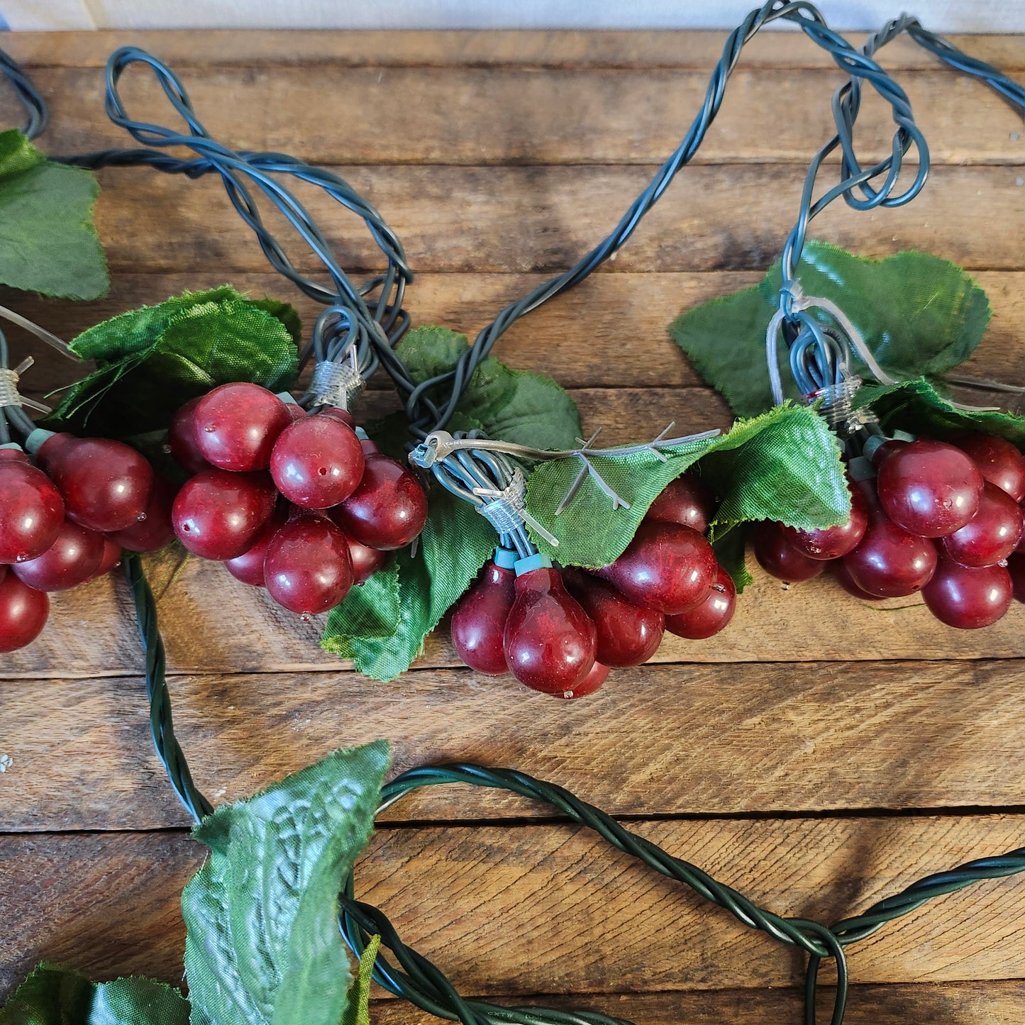 Grapes Vintage String Lights
