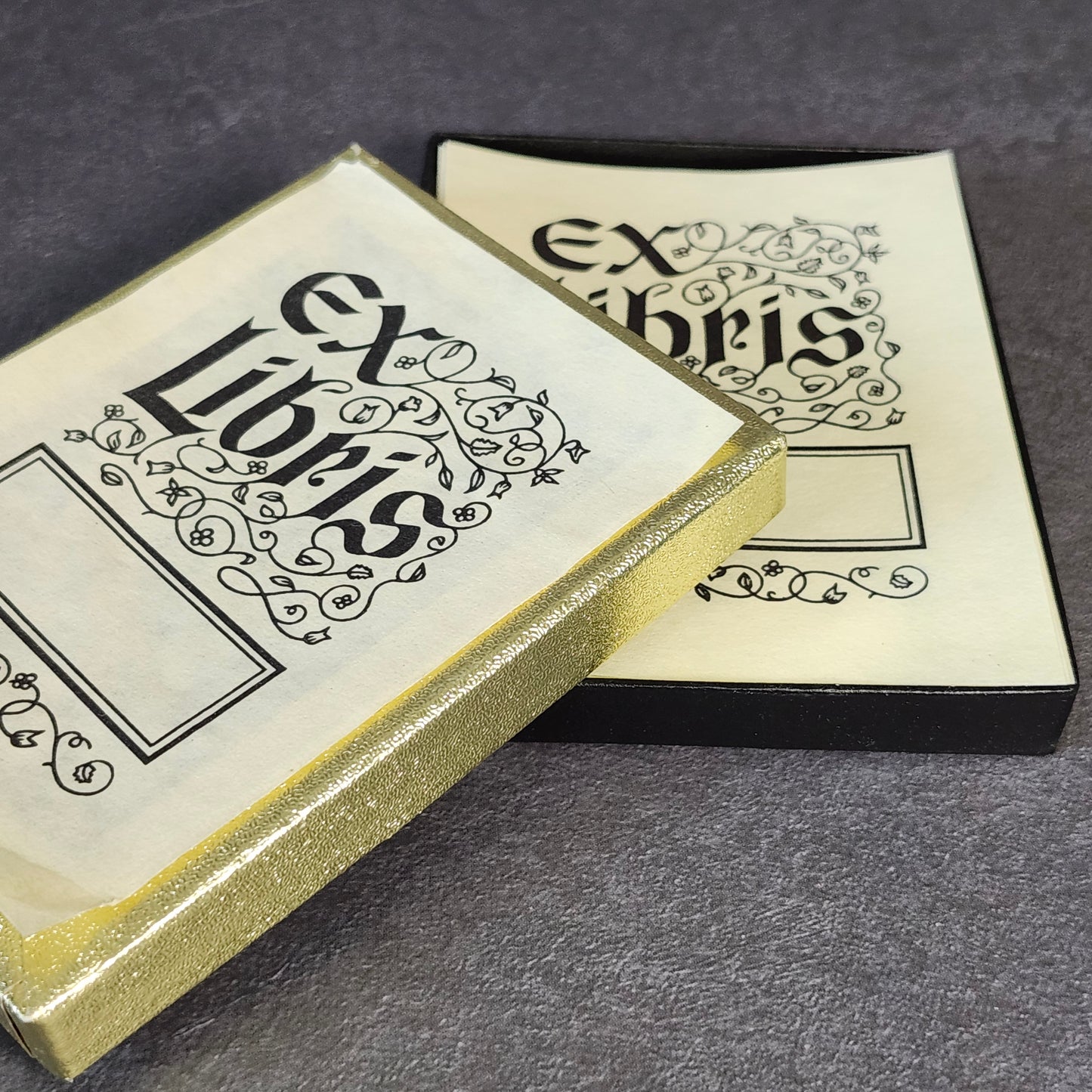 Box of Vintage Bookplates from the Antioch Bookplate Company