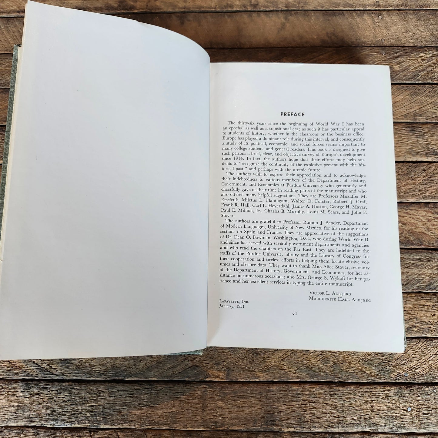 Europe from 1914 to the Present by Victor L. Albjerg and Marguerite Hall Albjerg
