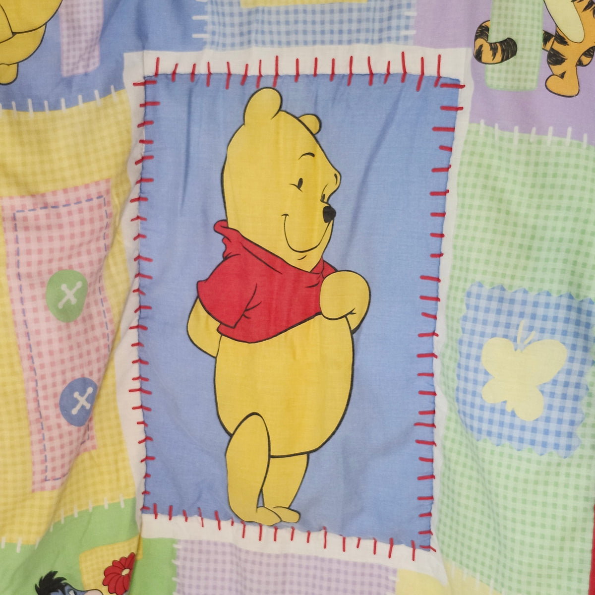 Vintage Pooh Baby Quilt