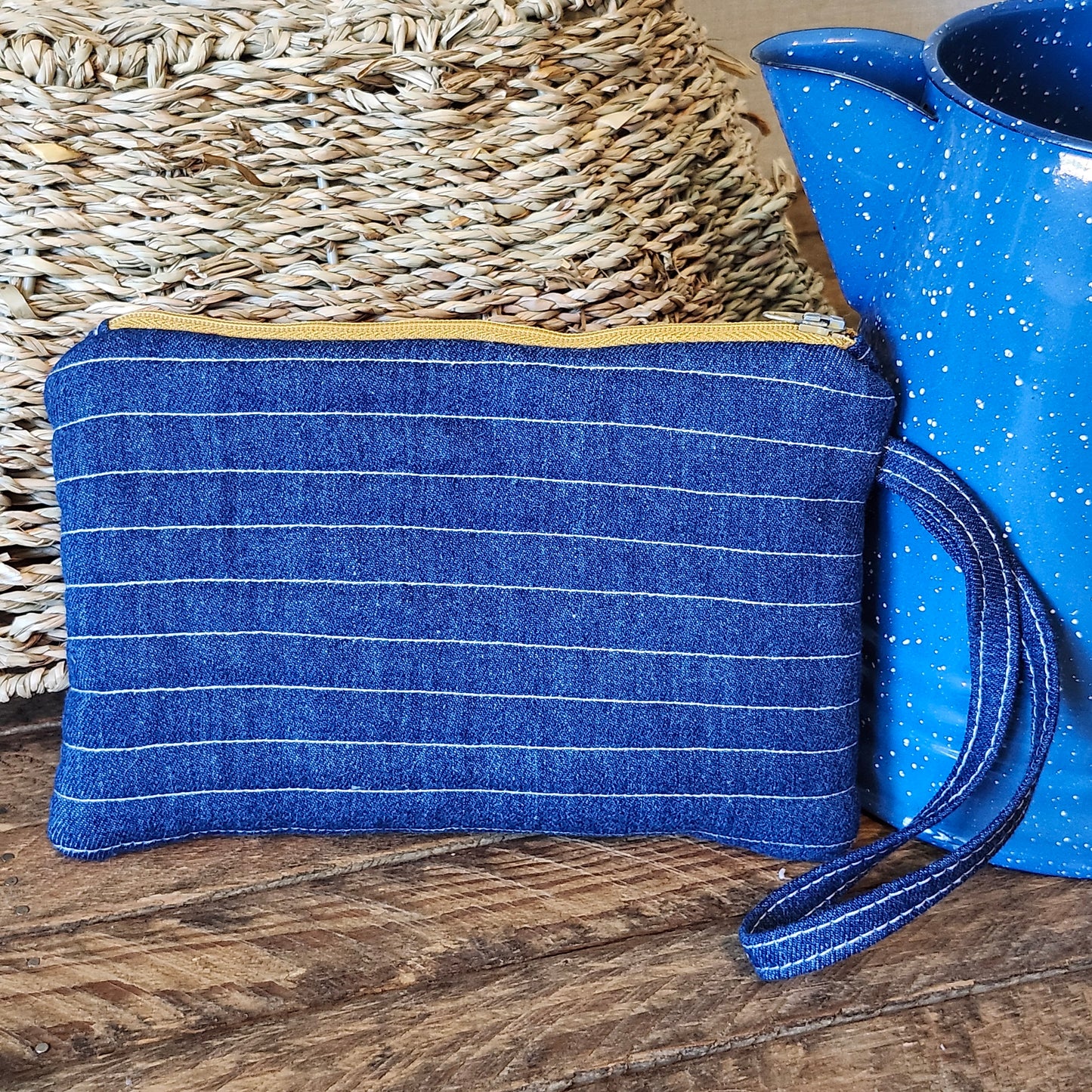 Red White and Blue Patriotic Flag Pouch
