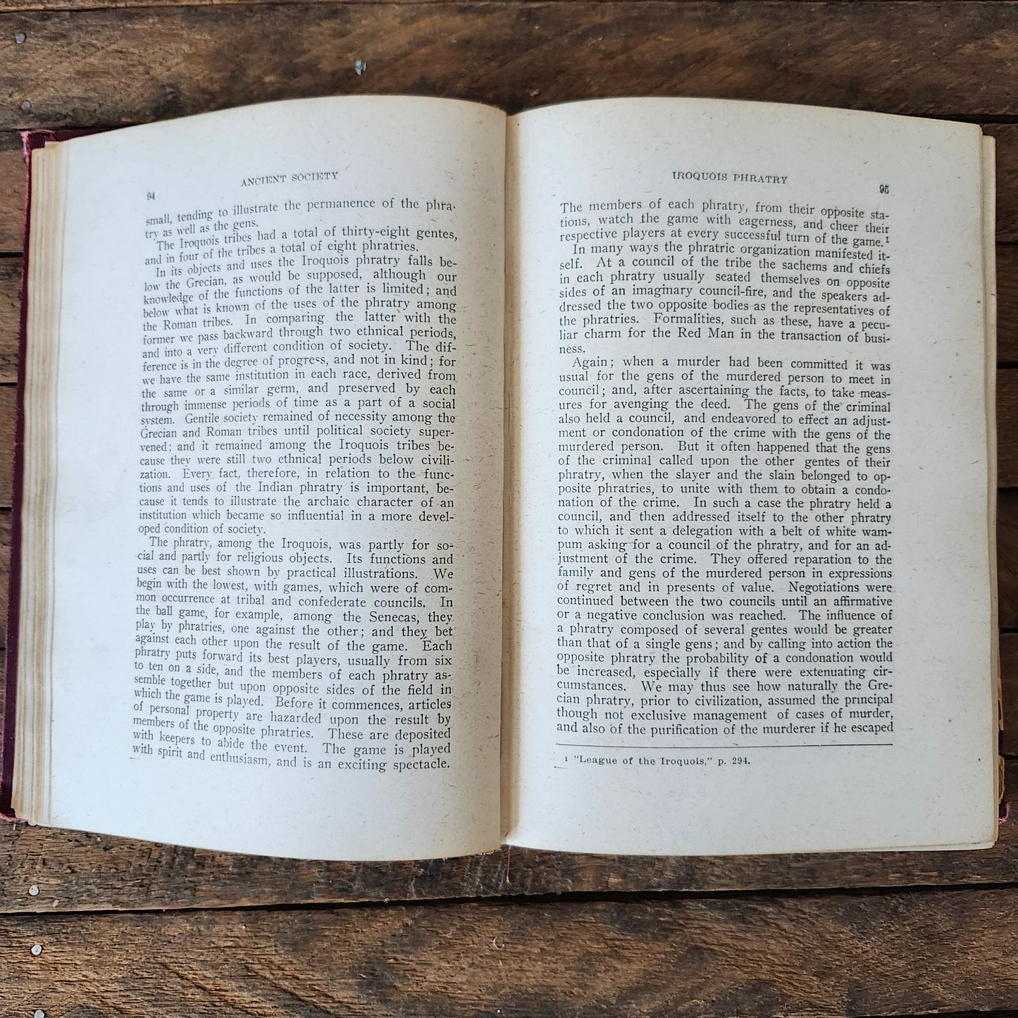 Ancient Society by Lewis H. Morgan 1909