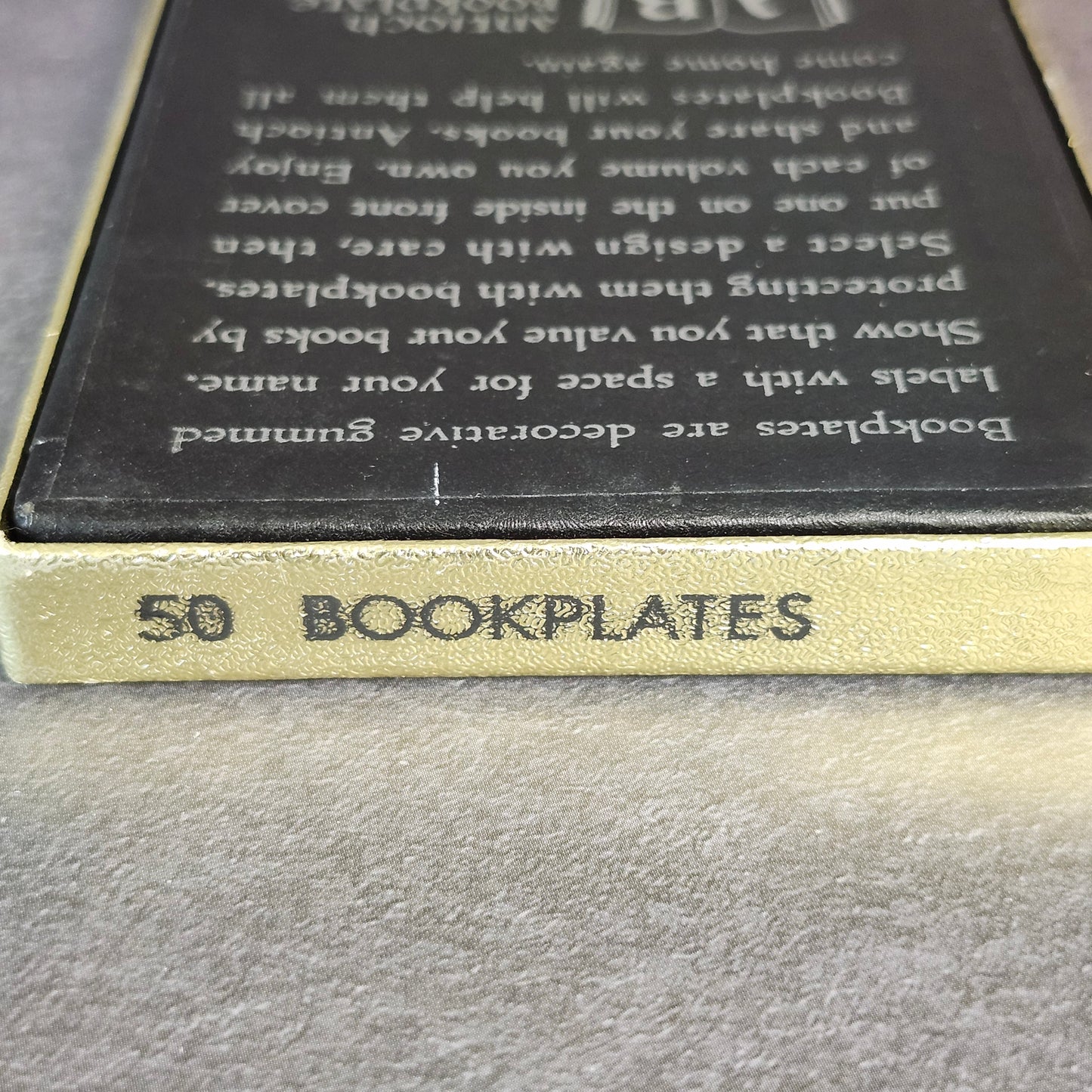 Box of Vintage Bookplates from the Antioch Bookplate Company