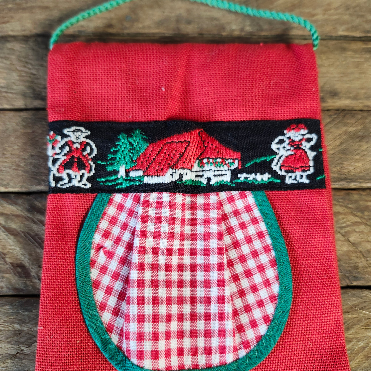 Vintage Handmade Notebook Cover with Notebook