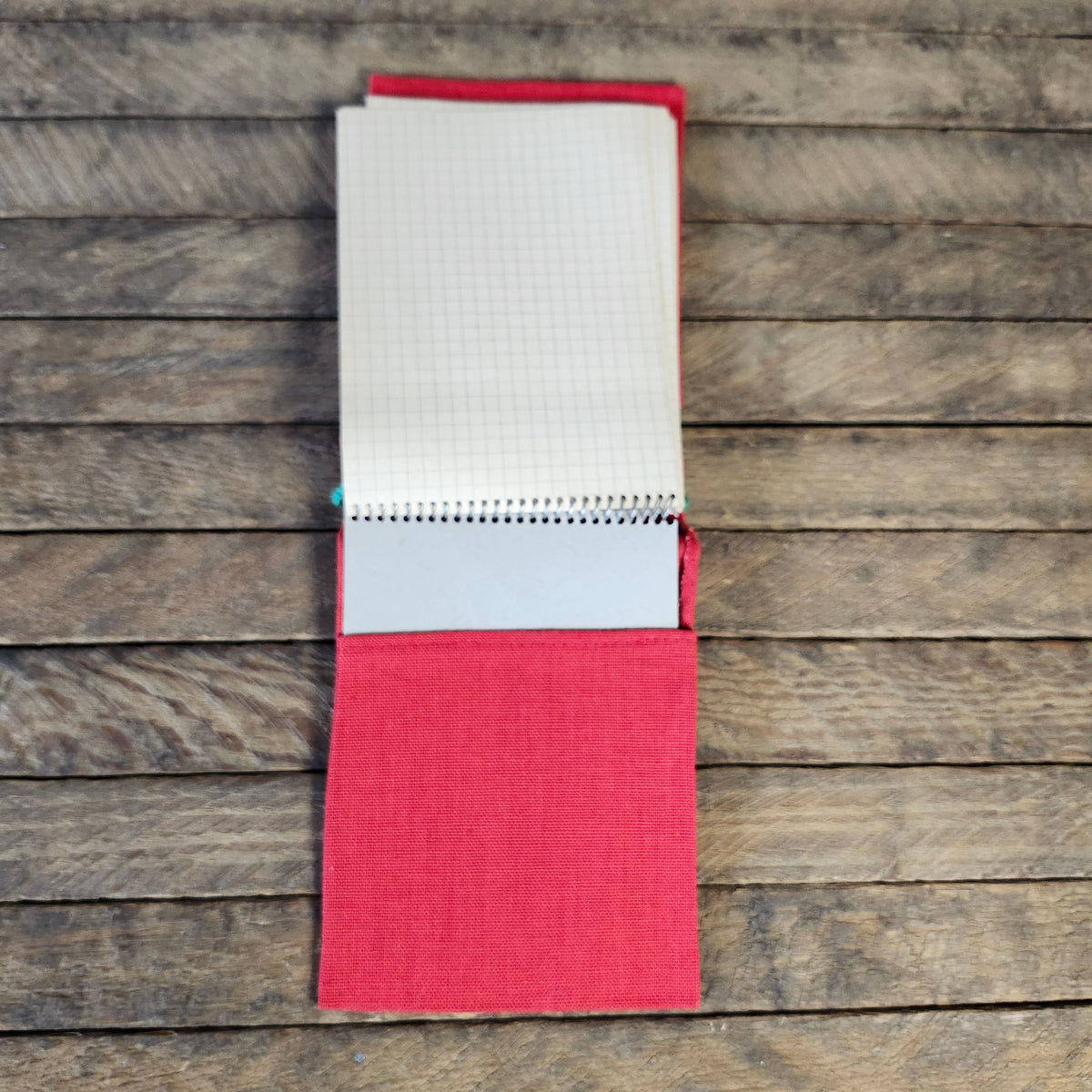 Vintage Handmade Notebook Cover with Notebook