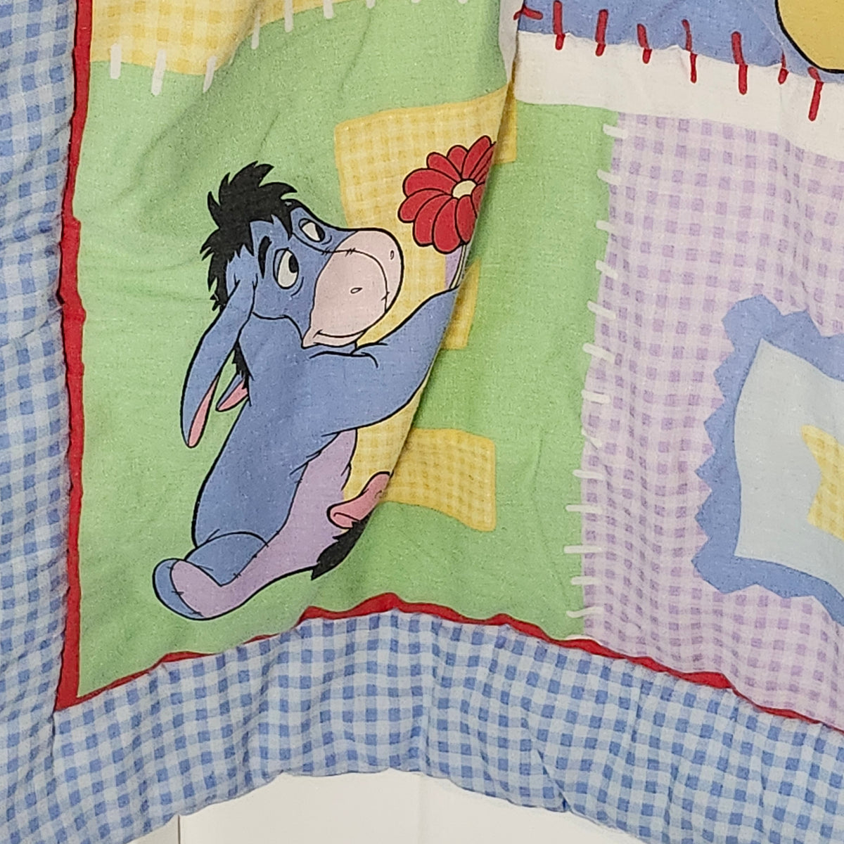 Vintage Pooh Baby Quilt