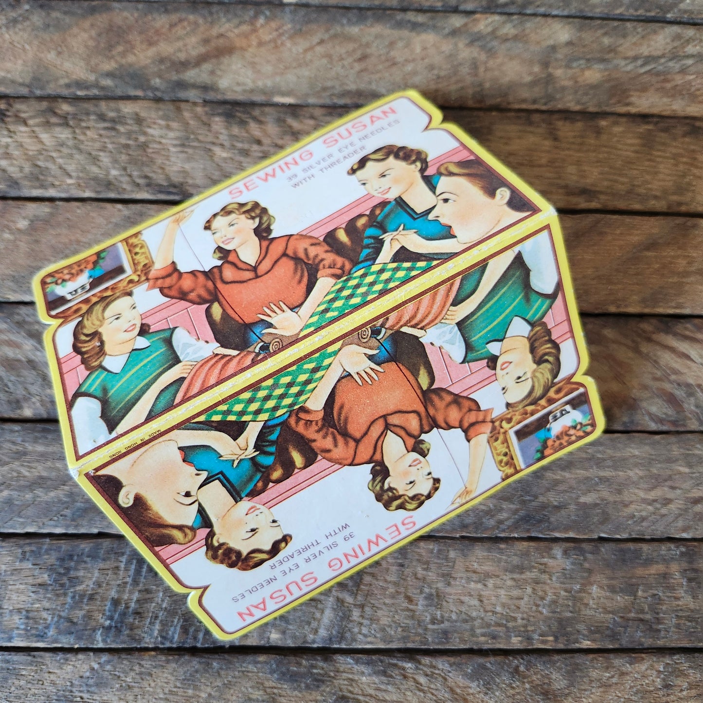 Sewing Susan Vintage Needle Book