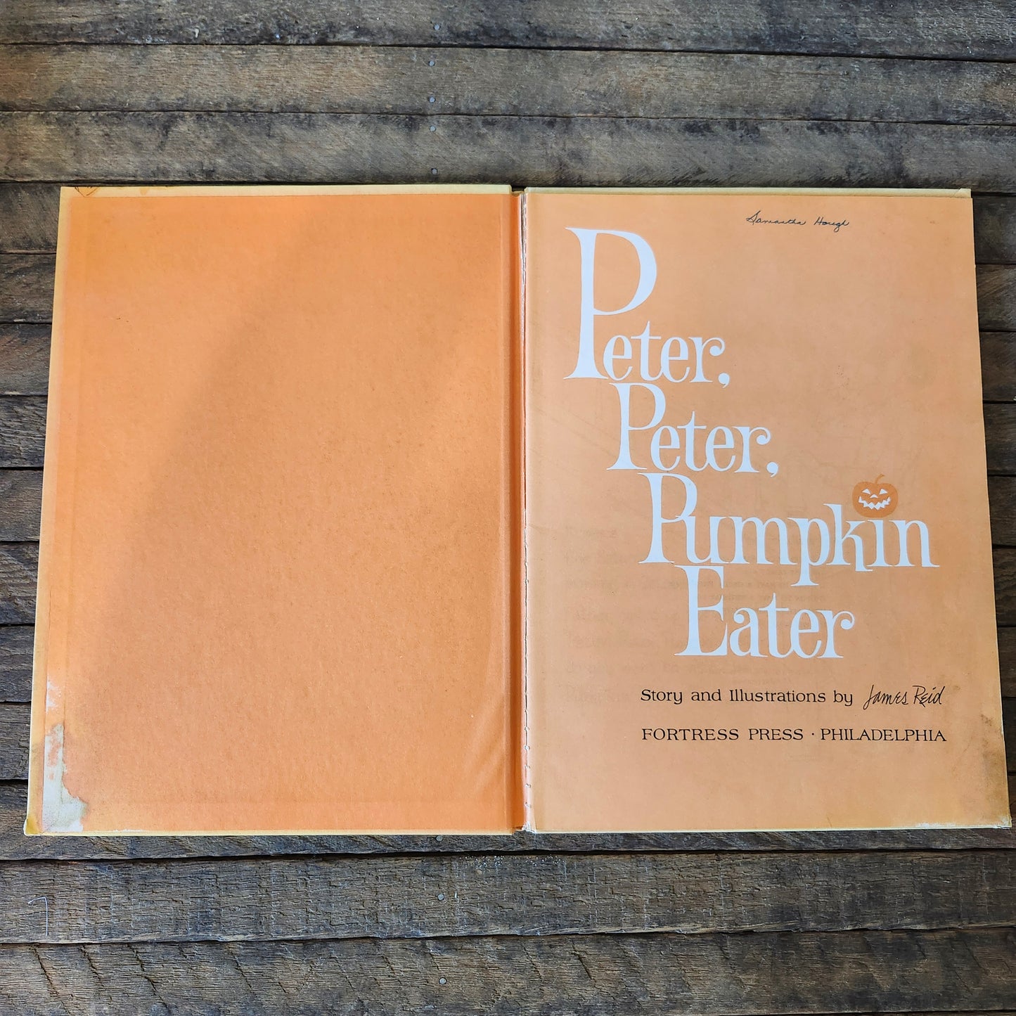 Peter, Peter, Pumpkin Eater by James Reid, 1970