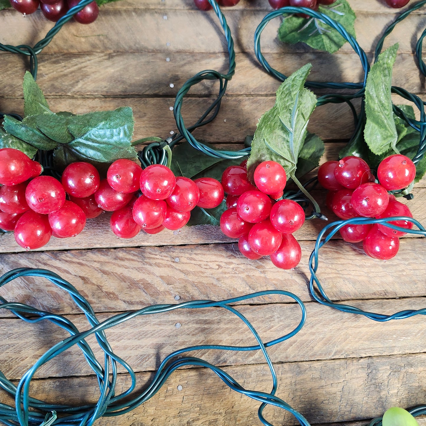 Grapes Vintage String Lights