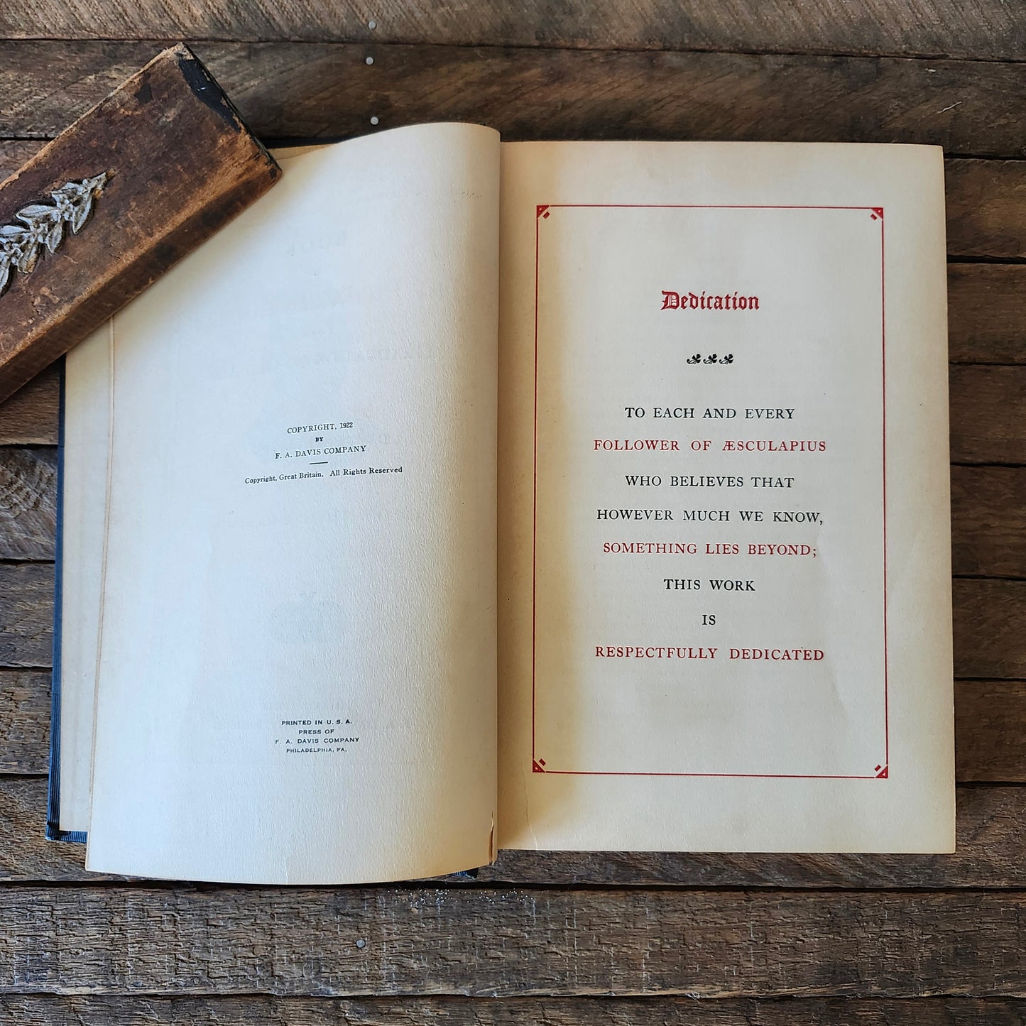 Book on The Physician Himself from Graduation to Old Age by D. W. Cathell, M.D., 1925